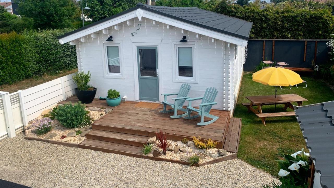 Cottage Le Cerf-Volant Saint-Aubin-Sur-Mer (Calvados) Exterior foto